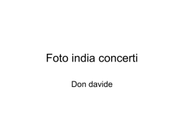 Foto india concerti