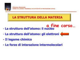 Diapositiva 1 - Corso di Laurea in Attività di Protezione Civile