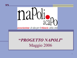 progetto napoli - Napoli punto a capo