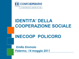 Le linee di tendenza della cooperazione sociale