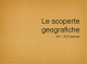 Le scoperte geografiche