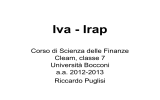 Iva - Università Bocconi