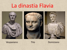 La dinastia Flavia