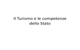 Il Turismo e le competenze dello Stato