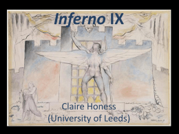 Inferno Canto IX lecture - University of St Andrews