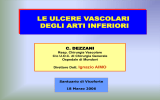Nessun titolo diapositiva - Chirurgia Vascolare Roma