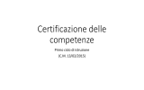 Certificazione 2015 - Istituto Comprensivo "Minucci"