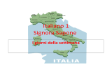 Italiano 1 Signora Sapone