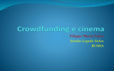 Crowdfunding e cinema