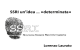 SSRI un`idea… determinata