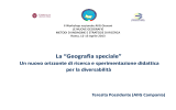 Teresita Possidente – AIIG Campania, La “Geografia speciale”.