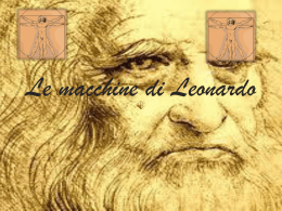 Le macchine di Leonardo