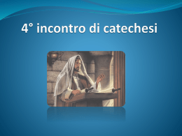 1° incontro di catechesi