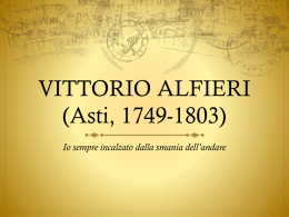 Alfieri - Foscolo