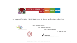 Presentazione Convegno