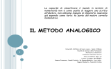 metodo analogico - matele-2014