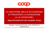 Piattaforme No Spreco – Dettagli del progetto