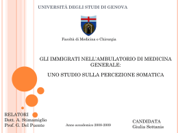 università degli studi di genova