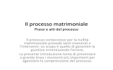 Il processo matrimoniale Introduzione alla prassi e agli atti del