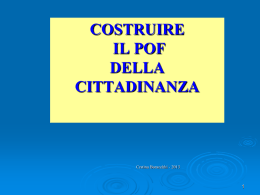 Cittadinanza e Costituzione