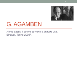 Agamben - WordPress.com