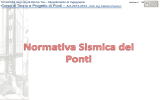 Normativa sismica dei ponti