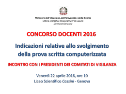 presentazione power point utilizzata venerdì 22 aprile 2016