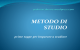 Metodo di Studio – Slide