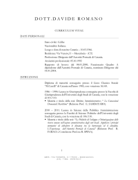 DOTT.DAVIDE ROMANO - Autorità Portuale di Catania