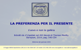 la preferenza per il presente