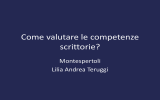 Come valutare le competenze scrittorie?