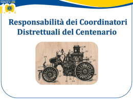 Implementare i Programmi del Centenario