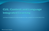 CLIL: Content and Language Integrated Learning