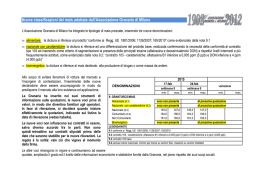 Nuove classificazioni del mais adottate dall