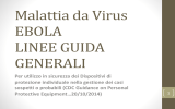 generalità uso DPI Ebola
