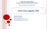 La costruzione della domanda: i tesauri