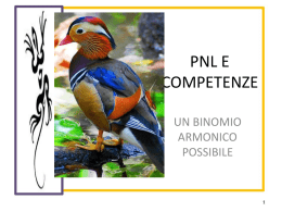 PNL E COMPETENZE