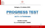 Progress Test - Università di Bologna