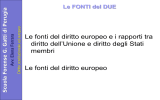 materiale 1: diritto europeo