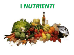 dispensa di scienza degli alimenti classe ii a