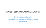 anestesia in laparoscopia