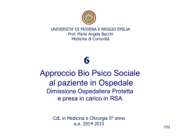 6. Caso clinico DOP e RSA