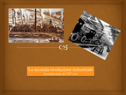 Seconda rivoluzione industriale