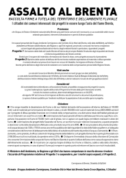 ASSALTO AL BRENTA - Citt&agrave; di Piazzola sul Brenta