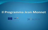 Il Programma Jean Monnet - Università degli Studi di Trento