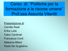 Gestione Risorse Umane