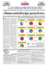 Siamo costretti a iper prescrivere - Il sole 24 Ore