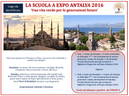 la scuola ad antalya 2016