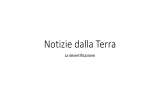 Notizie dalla Terra