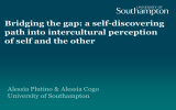 a self-discovering path into intercultural perception of self and the